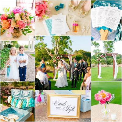 Charleston Wedding - Beautiful Collage by Beautiful Bride Events, Charleston, SC