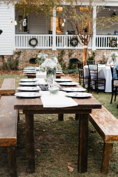 Low Country Wedding at Duncannon Plantation Featured on Rustic Chic Wedding Blog {Ruth's House Event Rentals}