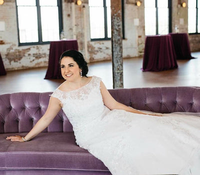 Charleston Brides + Our Sofas = A Beautiful Wedding Photo