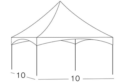 Tent [Frame - 10 x 10 High Peak Tent]