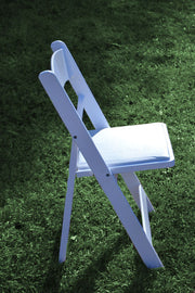 Chair [Folding - Padded White]