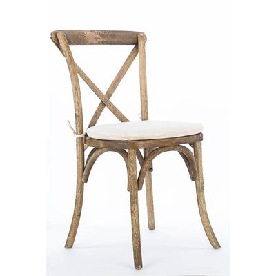 Chair [X-Back Driftwood Farmhouse]